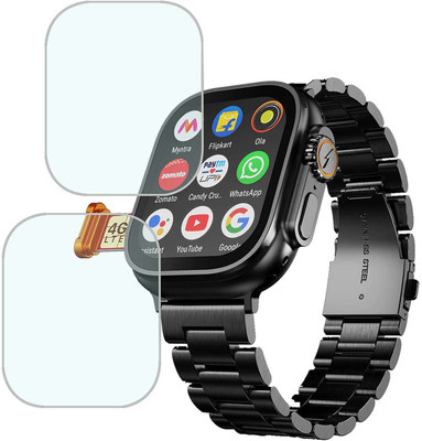 MOKPLZ Screen Guard for FIRE BOLTT ORACLE SMARTWATCH(Pack of 2)