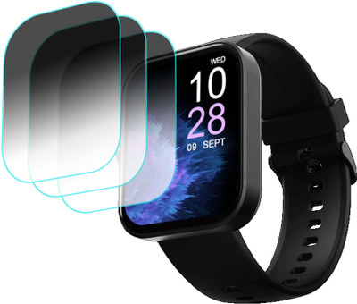 TWUAOP Screen Guard for BOAT WAVE HYPE SMARTWATCH(Pack of 3)