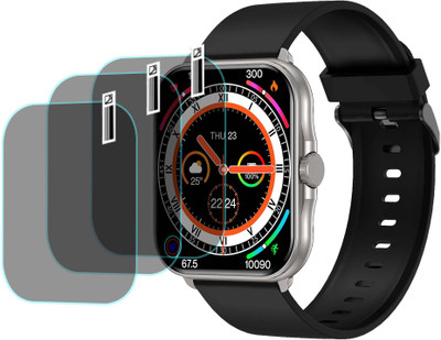 MOKPLZ Screen Guard for FIRE BOLTT ETERNO SMARTWATCH(Pack of 3)