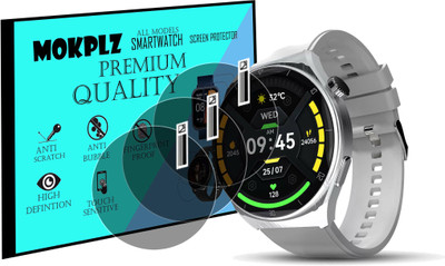 MOKPLZ Screen Guard for BEATXP VEGA X SMARTWATCH(Pack of 3)