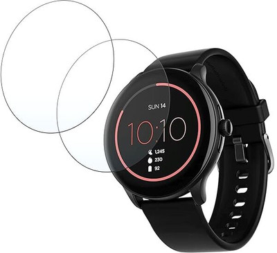 LIGHTWINGS Screen Guard for (P- 2) Smartwatch Screen Protector for boAt Lunar Call Pro(Pack of 2)