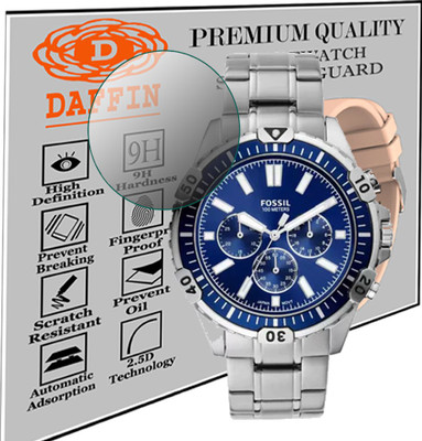 daffin Screen Guard for FOSSIL FS5623 GARRETT ANALOG WATCH FOR MEN(Pack of 1)
