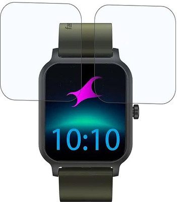 Aaruteck Screen Guard for FASTRACK REFLEX BEAT PRO SMART WATCH SCREEN GUARD(Pack of 2)