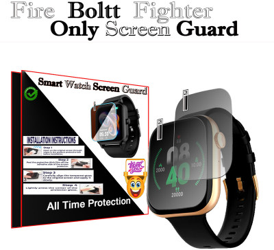 daffin Screen Guard for Fire Boltt Fighter(Pack of 2)