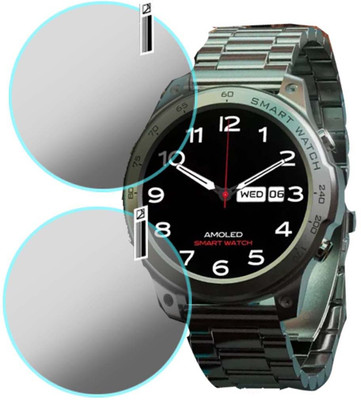 MOKPLZ Screen Guard for FIRE BOLTT DAGGER LUXE SMARTWATCH(Pack of 2)
