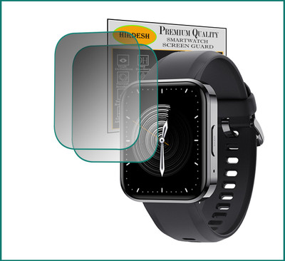 hirdesh Screen Guard for DIZO Watch D Talk(Pack of 2)