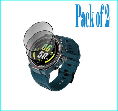 HIDEOUS Screen Guard for NoiseFit Force(Pack of 2)