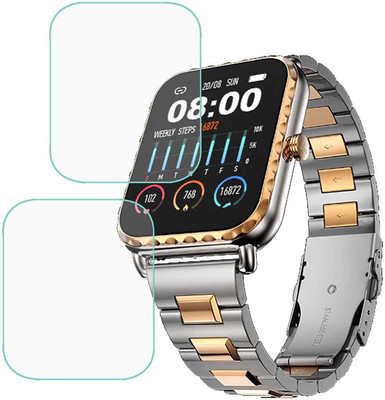 MOKPLZ Screen Guard for FIRE BOLTT JEWEL SMARTWATCH(Pack of 2)