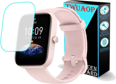 TWUAOP Screen Guard for AMAZFIT BIP 3 SMARTWATCH(Pack of 1)