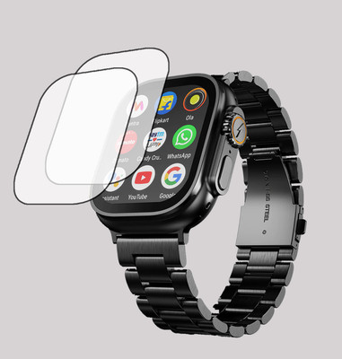 EJZATI Screen Guard for FIRE BOLTT ORACLE SMARTWATCH, SCREEN GUARD(Pack of 2)