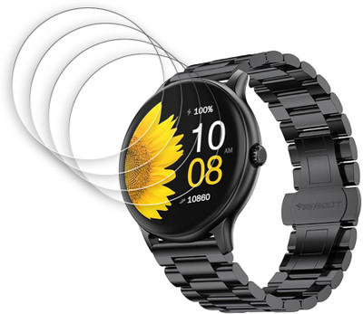 SOMTONE Screen Guard for Fire-Boltt Phoenix Ultra Blaze 1.39 inch Smartwatch Screen Protector | Anti-Scratch | Edge to Edge Full Coverage | 9H Hardness | Screen Guard for Smartwatch(Pack of 4)