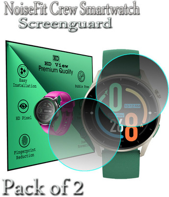 daffin Impossible Screen Guard for NoiseFit Crew(Pack of 2)