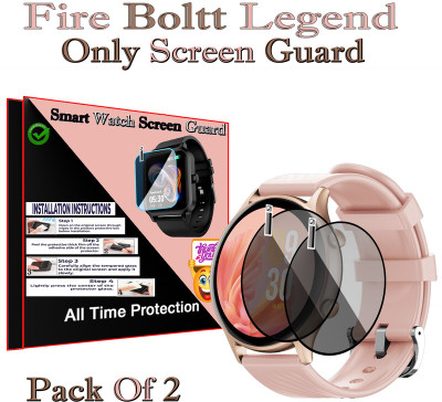 daffin Screen Guard for Fire Boltt Legend(Pack of 2)