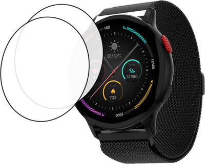 TWUAOP Screen Guard for FIRE BOLTT ECLIPSE LUXE SMARTWATCH(Pack of 2)
