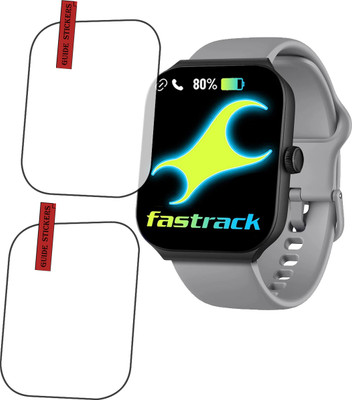 EJZATI Edge To Edge Screen Guard for FASTRACK REVOLTT FS1 MAX SMARTWATCH, SCREEN GUARD(Pack of 2)