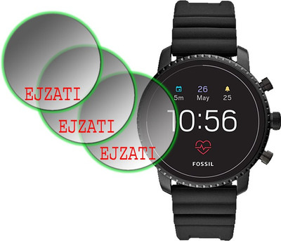 EJZATI Screen Guard for FOSSIL Q EXPLORIST HR GEN 4 SMARTWATCH(Pack of 3)