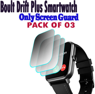 daffin Screen Guard for Boult Drift+(Pack of 3)