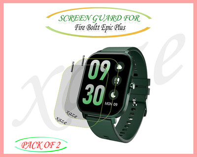 XAZE Screen Guard for Fire Boltt Epic Plus Smartwatch(Pack of 2)