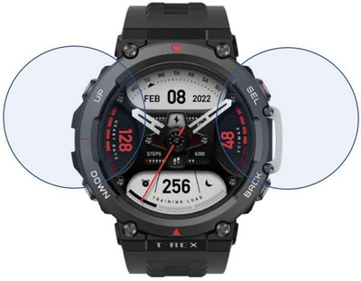 LIGHTWINGS Screen Guard for Amazfit T-Rex 2 Smartwatch(Pack of 2)