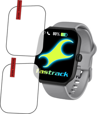 ejzatex Screen Guard for FASTRACK REVOLTT FS1 MAX SMARTWATCH, SCREEN GUARD(Pack of 2)
