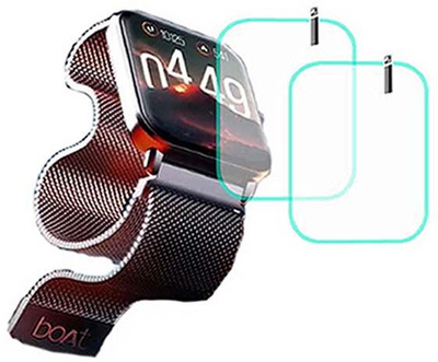 MOKPLZ Screen Guard for BOAT WAVE FURY SMARTWATCH(Pack of 2)