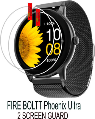 ICROMECK Screen Guard for FIRE BOLTT Phoenix Ultra(Pack of 2)