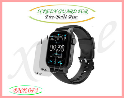 XAZE Screen Guard for Fire-Boltt Rise Smartwatch(Pack of 2)