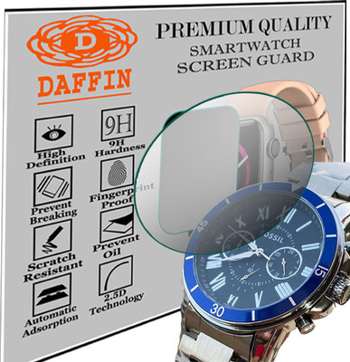 daffin Screen Guard for FOSSIL FS5623 GARRETT ANALOG WATCH FOR MEN(Pack of 1)