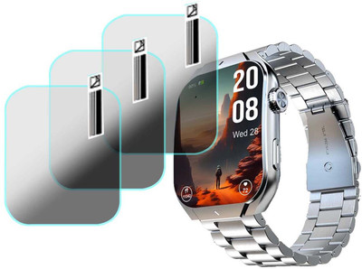 MOKPLZ Screen Guard for BEATXP UNBOUND CURV SMARTWATCH(Pack of 3)
