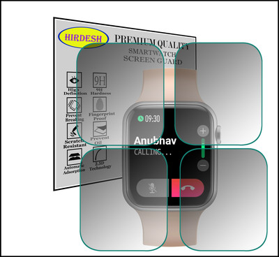 hirdesh Screen Guard for Fire-Boltt Ring(Pack of 4)