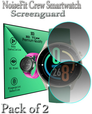 daffin Impossible Screen Guard for NoiseFit Crew(Pack of 2)