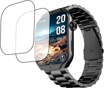 TWUAOP Screen Guard for BEATXP UNBOUND CURV SMARTWATCH(Pack of 2)