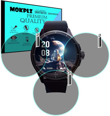 MOKPLZ Screen Guard for BEATXP VEGA NEO SMARTWATCH(Pack of 3)
