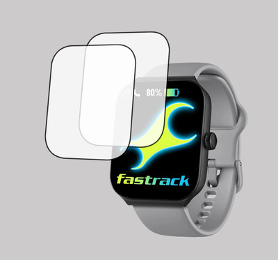 EJZATI Screen Guard for FASTRACK REVOLTT FS1 MAX SMARTWATCH, SCREEN GUARD(Pack of 2)