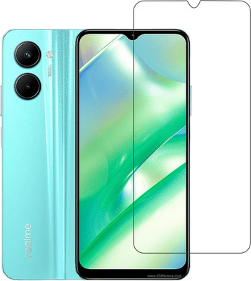 DVTECH Screen Guard for 9H Crystal Clear Realme C33 2023(Pack of 1)