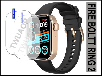 TWUAOP Screen Guard for FIRE BOLTT RING 2(Pack of 2)