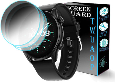 TWUAOP Screen Guard for BOAT LUNAR SPACE SMARTWATCH(Pack of 3)