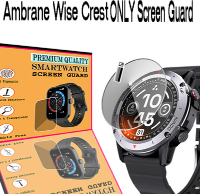 daffin Screen Guard for Ambrane Wise Crest(Pack of 1)