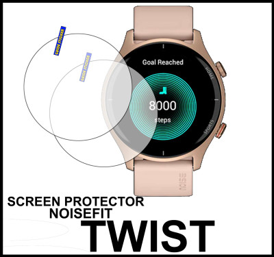 TWUAOP Screen Guard for NOISEFIT TWIST(Pack of 2)