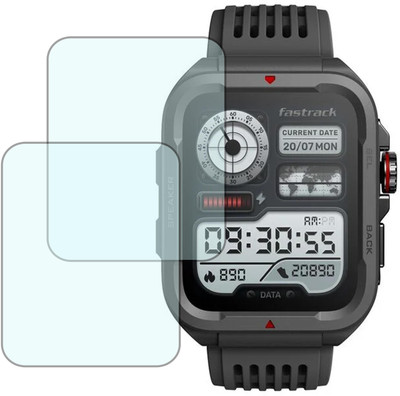 GPTECK Screen Guard for Fastrack Active Smart Watch Screen Guard(Pack of 2)