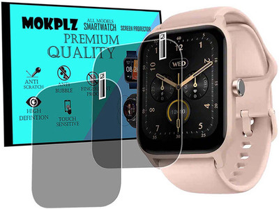 MOKPLZ Screen Guard for FASTRACK REFLEX NITRO SMARTWATCH(Pack of 2)