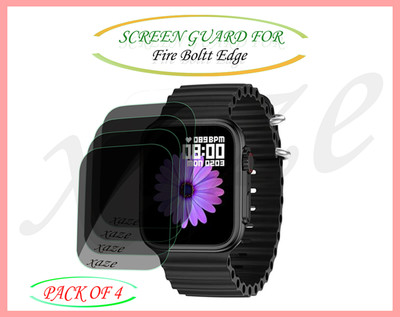 XAZE Screen Guard for Fire Boltt Edge Smartwatch(Pack of 4)