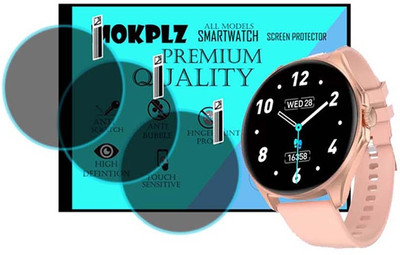 MOKPLZ Screen Guard for FIRE BOLTT APOLLO 2 SMARTWATCH(Pack of 3)