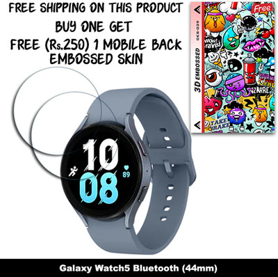 ARBAN Screen Guard for Galaxy Watch5 Bluetooth (44mm) (FREE 250 RUPEES 1 3D EMBOSSED SKIN FOR MOBILE BACK W2S039)(Pack of 2)