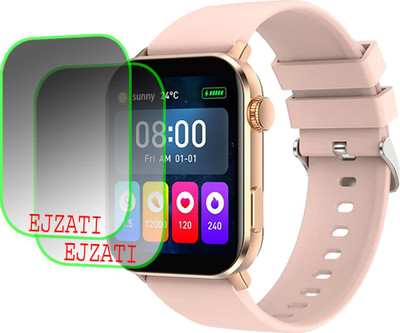 EJZATI Screen Guard for FIRE BOLTT NINJA BELL SMARTWATCH(Pack of 2)