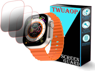 TWUAOP Screen Guard for HAMMER ACE ULTRA SMARTWATCH(Pack of 3)
