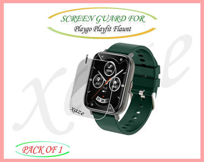 XAZE Screen Guard for Playgo Playfit Flaunt Smartwatch(Pack of 1)