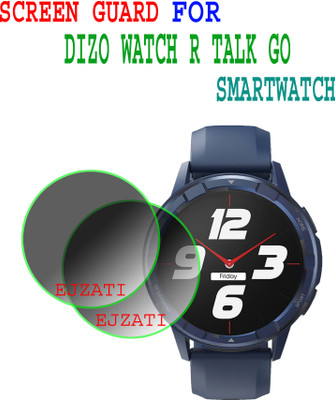EJZATI Screen Guard for DIZO WATCH R TALK GO SMARTWATCH(Pack of 2)