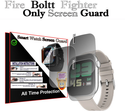 daffin Screen Guard for Fire Boltt Fighter(Pack of 3)