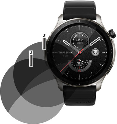TXGO Screen Guard for Amazfit GTR 4 Smartwatch(Pack of 2)
